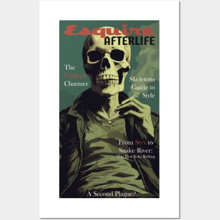 ESQUIRE AFTERLIFE - PARODY SHIRT Posters and Art